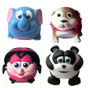 BeBe Bartoons Toy Animal Shaped Lip Balms: A Cute Lip Balm Gift Pack